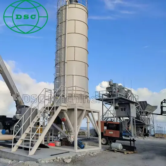 Hzs 50 60m3/H Ready Mix Control Small Precast Concrete Batching Mixing Plant Price Stationary