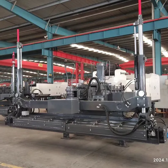 3.85m Width Self-Leveling Concrete Laser Screed Machine Include The Laser System