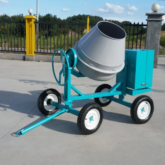 High Capacity Petrol/Diesel Engine Tilting Drum Concrete Mixer (400L)