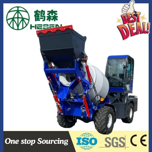 Efficient 1.5m³ Slm for Self-Loading Mixer Concrete Mixing Projects