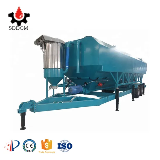 Patent Portable Horizontal Cement Ash Storage Silo Grain Silo