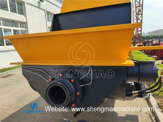 10cbm/H Mini Concrete Pump Portable Mini Diesel Powered