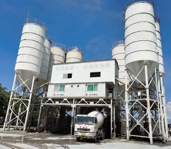 Mixed Concrete Batching Plant for Construction Concrete Cement Mixing Plant