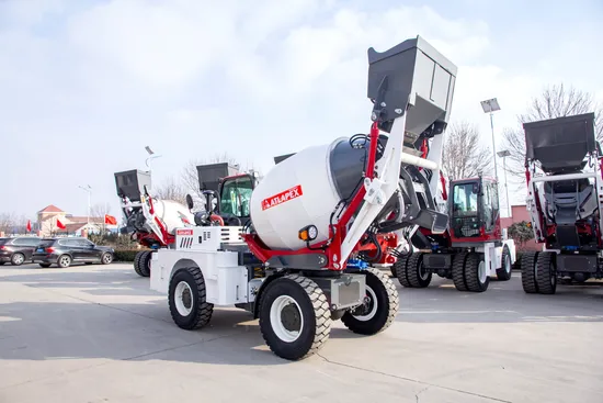 Al3200 Mobile Machine Portable Down Self Loading Concrete Mixer Truck for Sale