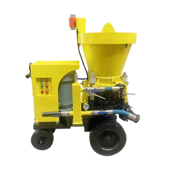 Spz-3r Dry Refractory Gunning Machine Concrete Spraying Shotcrete Gunite Machine