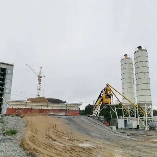 One-Button Start National Standard Steel Is Durable Hzsy50 Concrete Plant