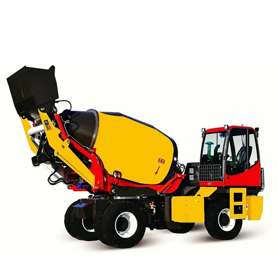 Economical and Practical 4-Wheel Driving Concrete Mixer for Africa