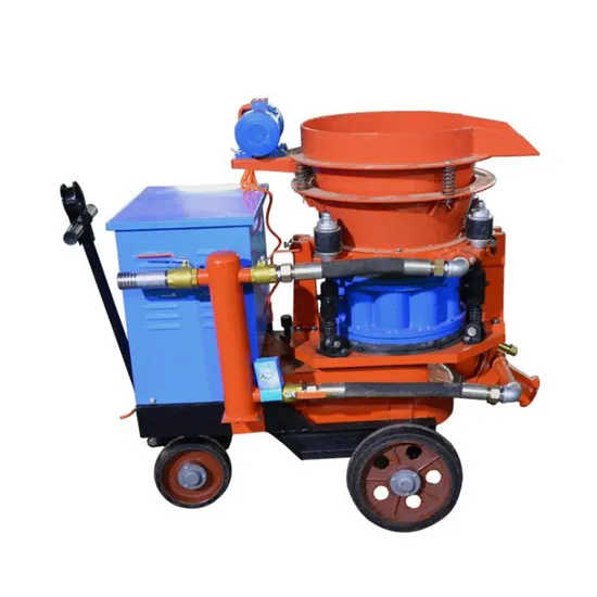 Tunnel Engineering Slope Support Dry Mix Shotcrete Equipment