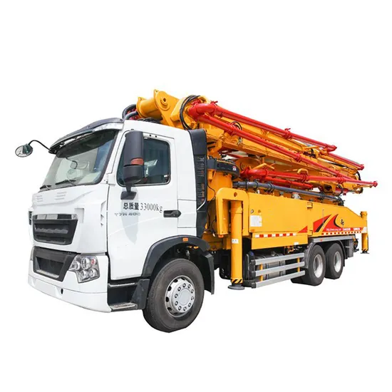China Top Brand 37m Concrete Pump Truck Hb37V in Stock