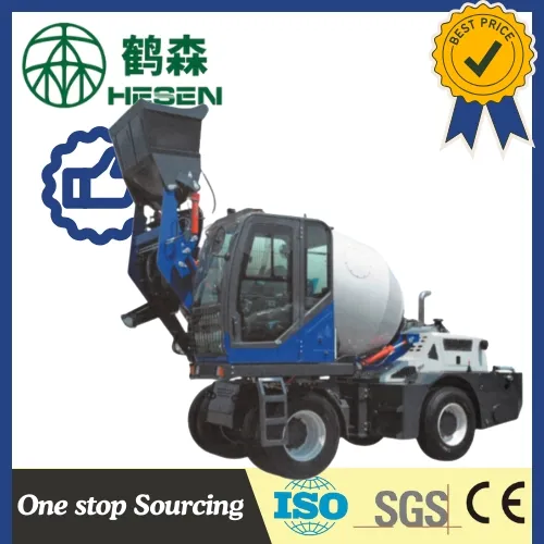 Slm 4m³ Concrete Mixer, CE Certified, Designed for Efficient Engineering Projects