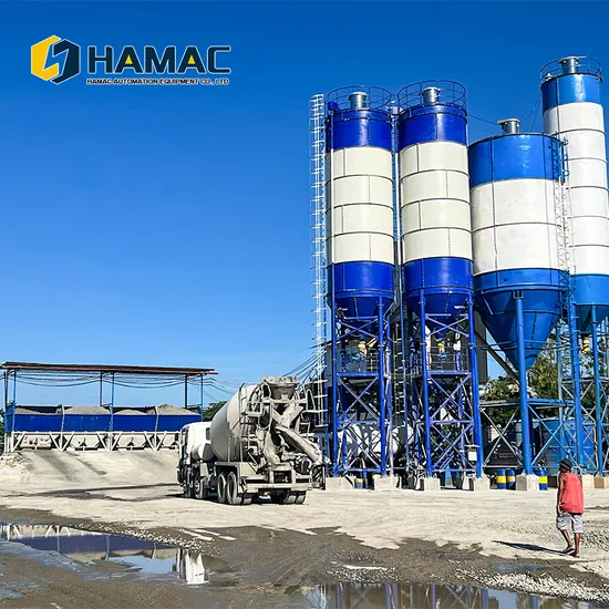 120m3/H Stationary Concrete Batching Plant Fixed Batching Plant