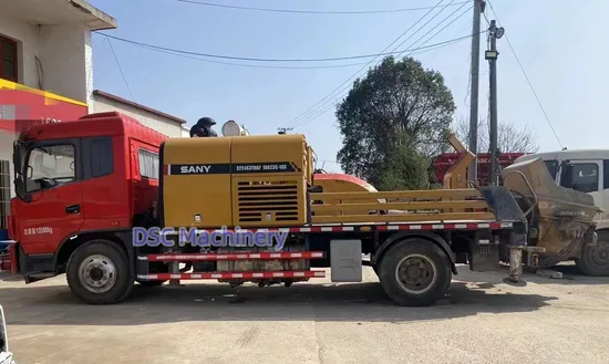 2022year Diesel Concrete Placing Used Truck Mounted Concrete Pump Hydraulic Pumping Truck Mounted Concrete Pump Machine