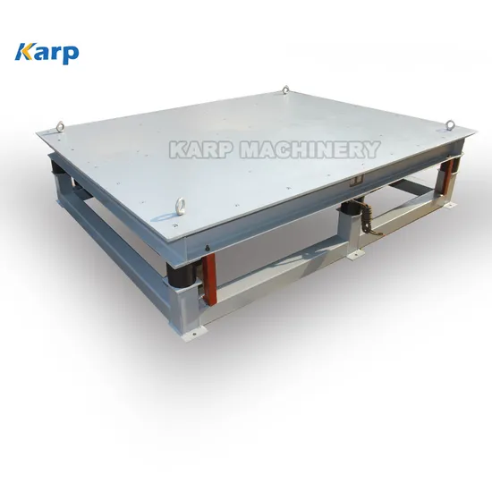 Customized Table Size Concrete Moulds Electric Vibration Table