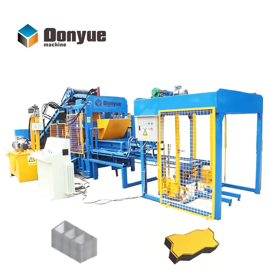 Qt4-15 Interlocking Brick Making Machine Eco Paving Machinery
