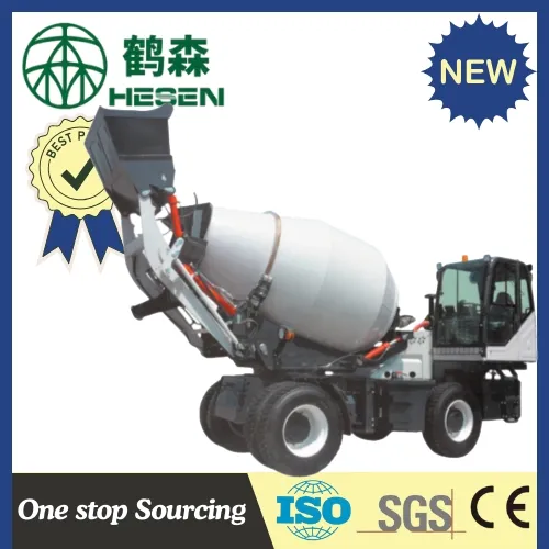 3.5m³ Concrete Slm Self-Loading Mixer, CE Certified, Ideal for Efficient Concrete Production