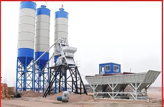 Concrete Mixing Plant: Advanced Technology Integration Innovative Hzs25 M3/H