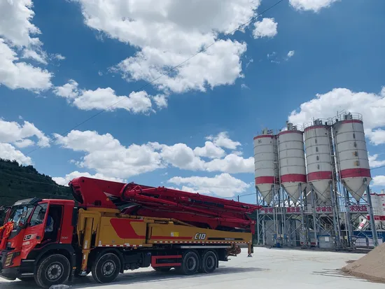 High Quality 66m Syg5600thb 660c-10 (SZ-AM) Heavy Truck Mounted Concrete Pump