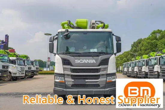 2023 Zoomlion Pump Truck 56m 57m Concrete Pump 56X-6rz High End Chassis