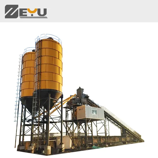 Zeyu Brand Hls60-270 Concrete Batching Plant Hot Sale Five Years Warranty