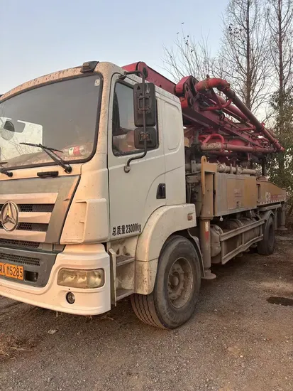 Efficient Sanny 37m Heavy-Duty Diesel Concrete Pump Truck used for Projects