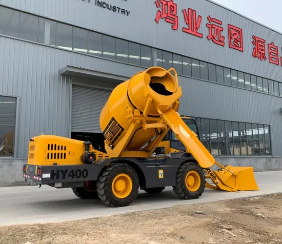 5.5 Cbm Large Self-Loading Concrete Mixer for Sale