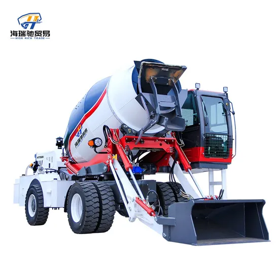 Automatic Feeding Self Loading Diesel Engine Concrete Mixer Truck 2024