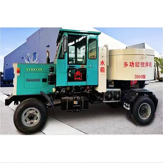 Multifunctional 4 Ton Cement Concrete Mixer Transport Truck