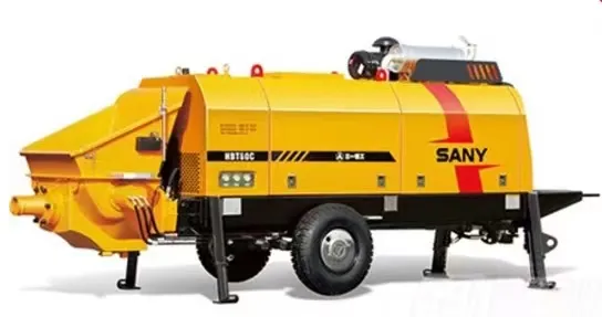 Heavy Machinery Equipment Trailer Pump