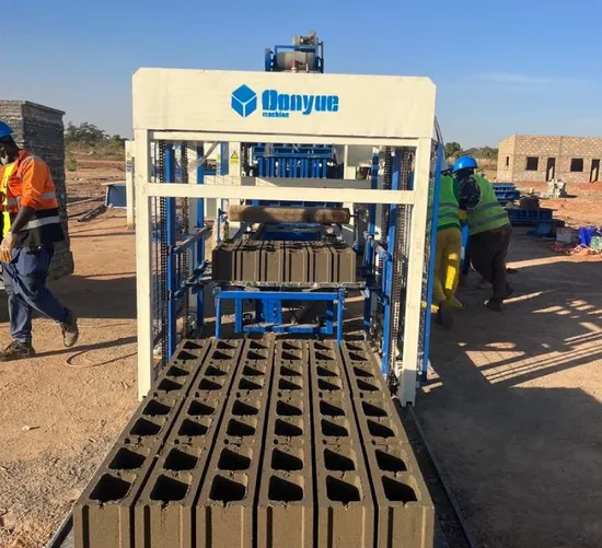 Qt8-15 Hollow Block Making Machine Cement Automatic Hydraulic with Curing Rack