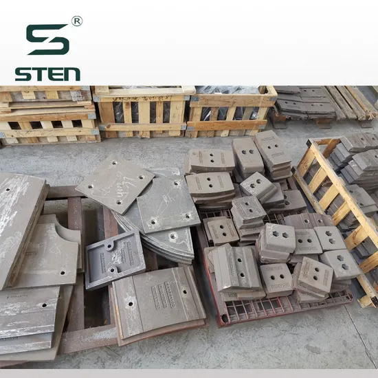 Wear Resistant Mixing Blade Mixing Arms Mixing Liners