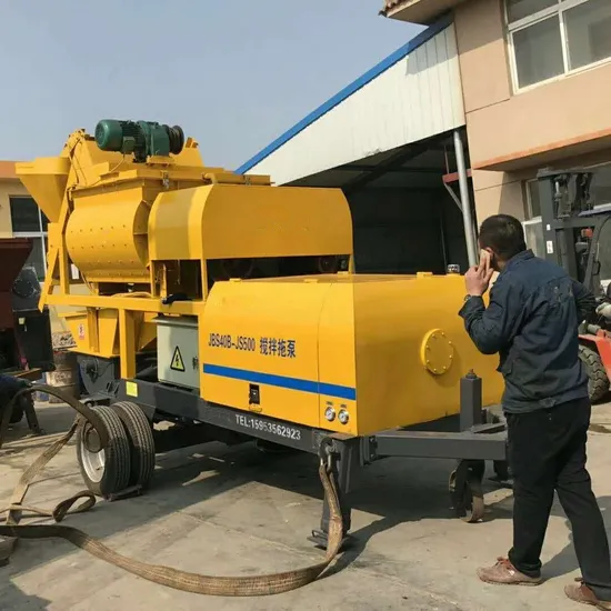 China Supplier Diesel Engine Electric Mini Small Mandatory Concrete Mixing Pump Price