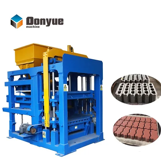 Qt4-15 Fly Ash Hollow Standard Brick Block Making Machine Automatic Hydraulic