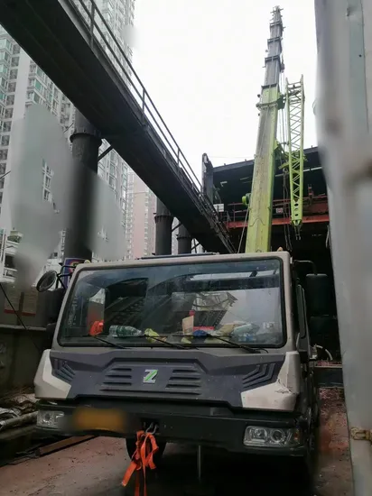 Truck Mounted Crane Original Zoomlion 25t Used Boom Truck Crane