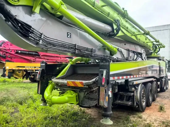 High-Performance Diesel Concrete Pump Truck by Zoomlion, 63m Reach