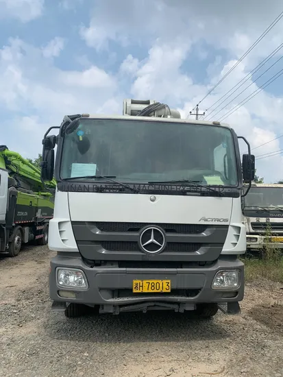 47m Diesel 300kw Concrete Equipment Concrete Placing Boom Beton Pump Remanufactured Concrete Pump Truck Machine