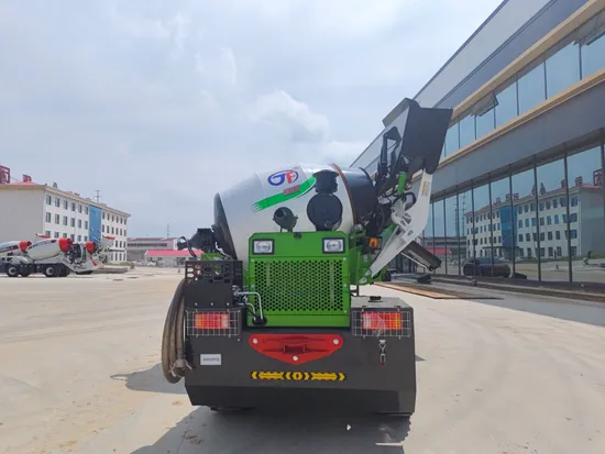2m3 Portable Small Self Loading Cement Mortar Electric Concrete Mixer Machine
