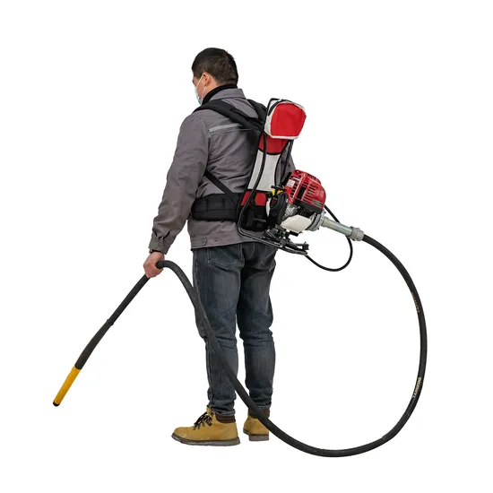 High Vibration Frequency Concrete Vibrator Needle Backpack Type Concrete Vibrator with Honda Gx35 Engine