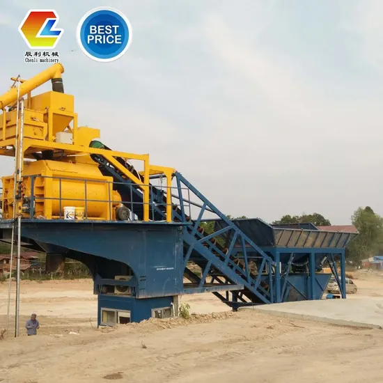 Low Power Consumption Used Concrete Batching Equipment