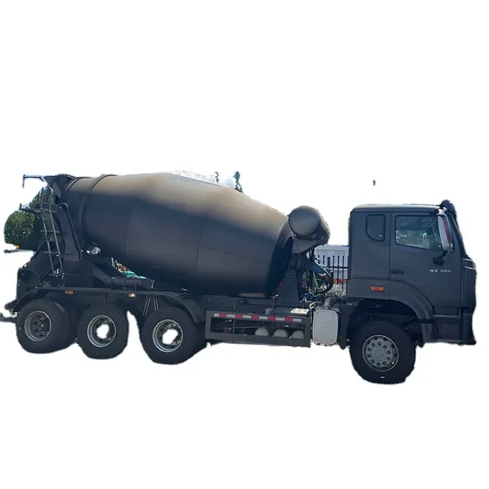Core Components HOWO 6X4 New Condition Concrete Mixer Truck for Manufacturing Plants Engine Motor and Gearbox