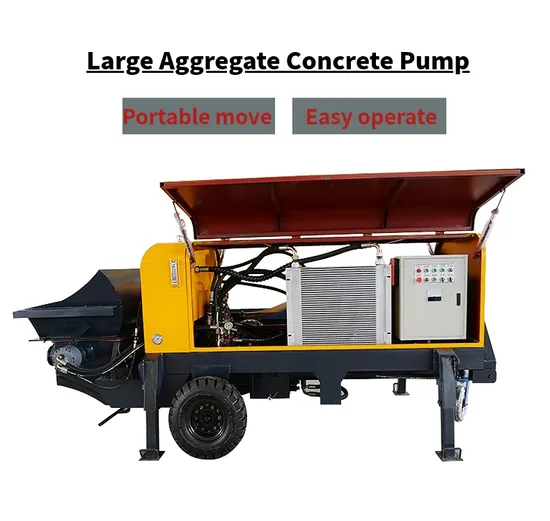 Advanced Concrete Mixer and Pump Machine for Effortless Mixing