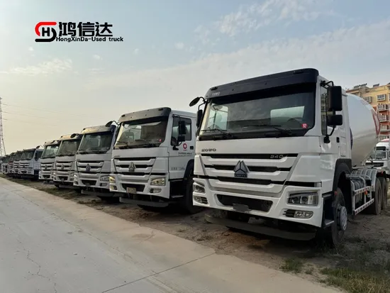 HOWO Sinotruk 9 Cubic 10m3 12cbm Cement Mixer Truck Used Concrete Mixer Truck Price
