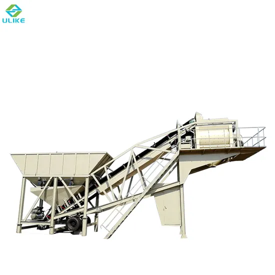China Manufacture Yhzs 60 60m3/H Mobile Concrete Batching/Mixing Plant Consturction Machinery Concrete Mixer Station for Sale