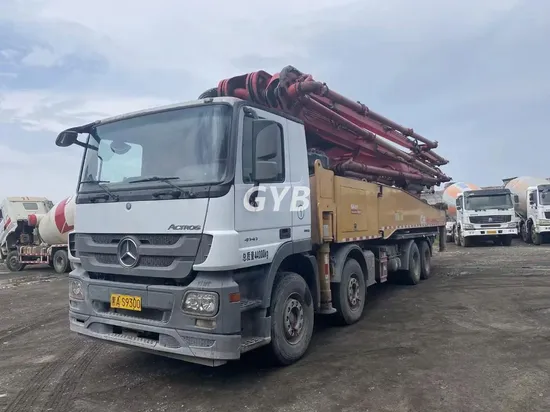 High-Quality 2021 56m Benz Chassis Concrete Pump Truck