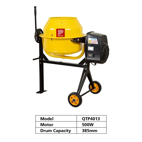 Electric Powered Cement Mixing 115L Mini Cement Mixer Concrete Mixer-Machinery