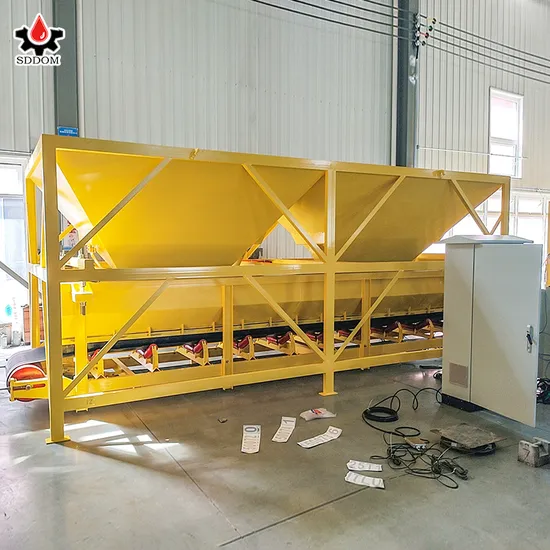 PLD 800 1200 1600 2400 High Accuracy Cumulative Weighing Individual Measurement Aggregate Batcher