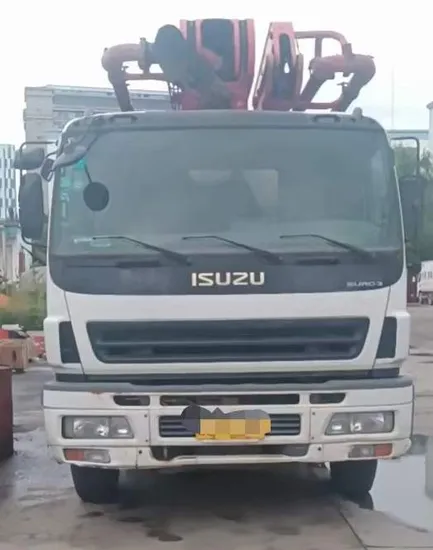 2012 Suny 46m Truck Pump on Isuz