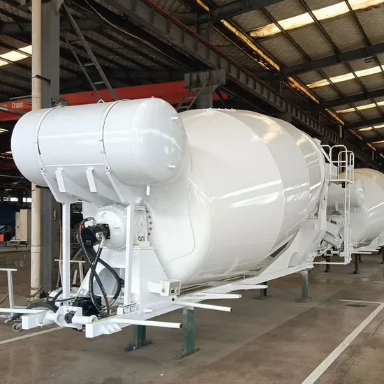 Concrete Mixer Cement Mixer Truck Top Mixing Tank 8m3