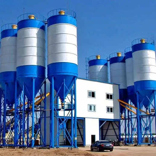 High Quality 120m3/H Wet Batching Station Concrete Mixing Plant