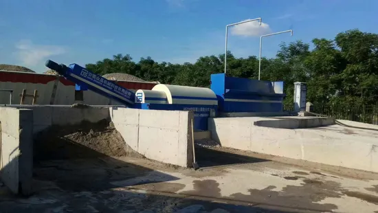 Eco-Friendly Concrete Separator Sand Stone Wash Machine for Sustainable Use