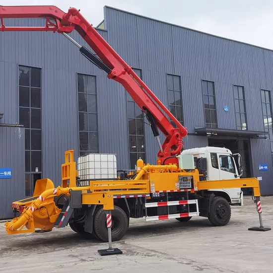 Qingdao High Rich 36m 37m 42m 47m 48m 49m 52m 53m 56m 58m 62m Concrete Pump Mixer Truck